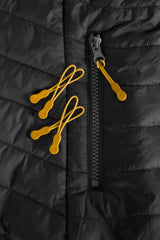 Gold Zippies from the Biz Collection, versatile toggles for zippers, enhancing branding with style and personalization.