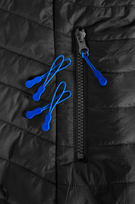 Vibrant Zippies in Royal, designed for eyelet zippers, elevating style and brand identity with 5 mix-and-match options.