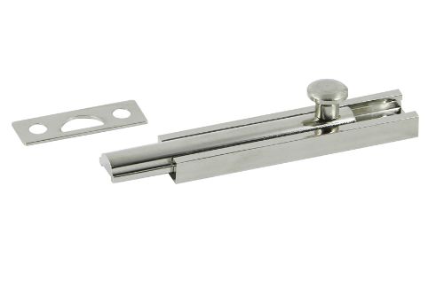 Solid brass 76mm socket bolt concealed fixings in satin nickel, ideal for modern and classic interiors, with secure, durable design.