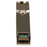 Gigabit RJ45 Copper SFP transceiver module for HP, 1 Gbps, 100m range, hot-swappable for easy upgrades.