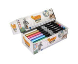 JoviDecor Metallic Pen Class Pack of 24 featuring vibrant water-based ink for creative projects on various surfaces.