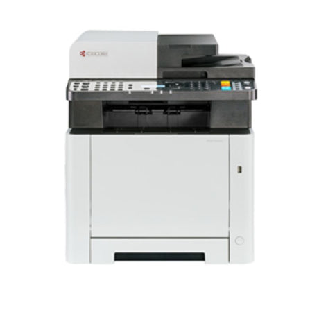 Kyocera ECOSYS MA2100CWFX A4 Colour Laser MFP, versatile all-in-one printer with high-quality printing, scanning, copying, and faxing.