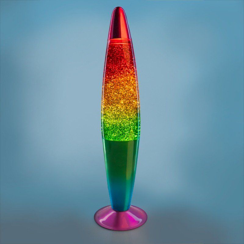 Glitter Lamp - Rainbow (410mm)