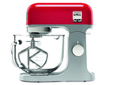 Kenwood kMIX Mixer in Spicy Red, a 100W stand mixer with versatile tools for baking and culinary creativity.