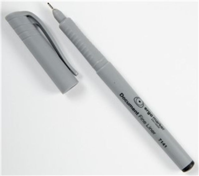 Koh I Noor Fineliners 0.25mm in a 10-pack, featuring ergonomic grip and precision tips for drawing, writing, and drafting.