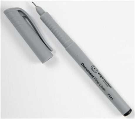 Koh I Noor Fineliners 0.5mm pack with ergonomic grip, precision tips, and light-fast ink for detailed writing and drawing.