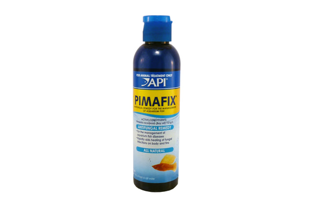 Anti Fungal Aquatic - Pimafix 118ml, a natural remedy for fish diseases, effectively treats fungal and bacterial infections.