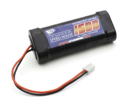 Kyosho Parts 7.2v 1600mAh Ni-MH battery for H.O.R, enhancing performance and playtime for RC vehicles.
