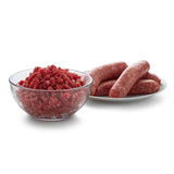 KitchenAid Metal Food Grinder Attachment, ideal for grinding meat, cheese, and bread, featuring durable metal construction and convenient storage.