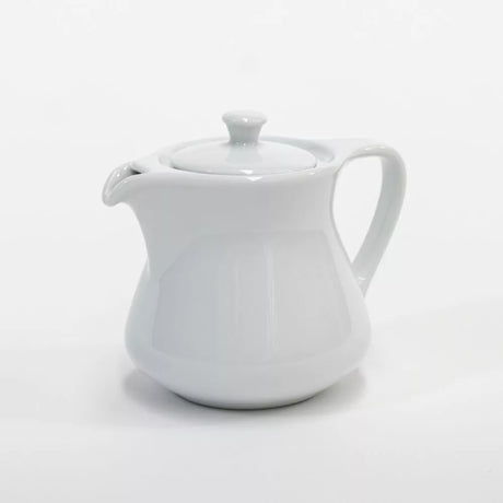 Elegant 300ml Royal Porcelain Tea Pot designed for effortless serving of herbal and organic teas, perfect for any occasion.