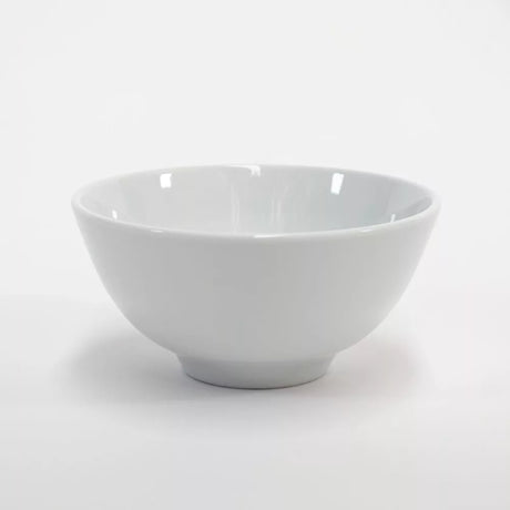 Elegant 150mm Royal Porcelain rice bowl, perfect for rice, salads, and side dishes, combining durability and style.