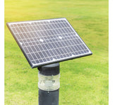 10W 12V mono-crystalline solar panel for maintaining lead-acid batteries, ideal for garden lights and water pumps.