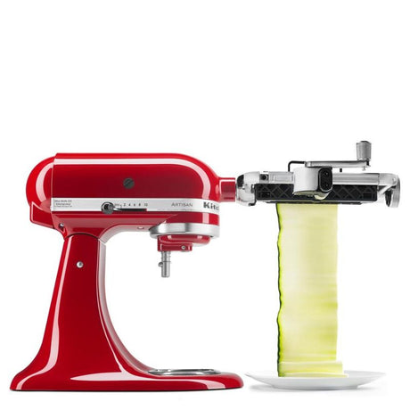 KitchenAid Vegetable Sheet Cutter Attachment for easily creating thin vegetable and fruit sheets for healthy meals and snacks.