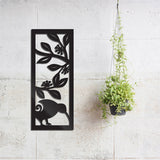 Koru Kiwi ACM Panel wall art showcasing a vibrant Koru design, perfect for indoor/outdoor décor, 230x550 mm.