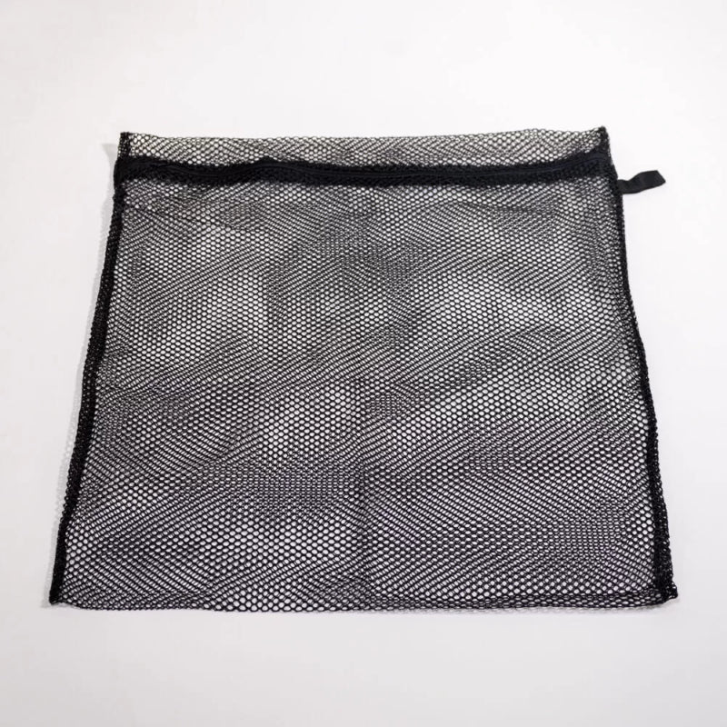 Laundry Mesh Wash Bag With Zip (Black)