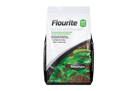 Flourite 3.5kg by Seachem is a porous clay substrate for planted aquariums, enhancing growth and aesthetic appeal.