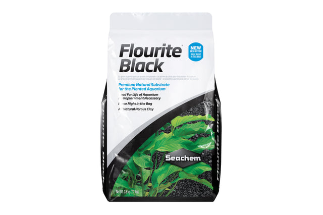 Flourite Black 3.5kg is a premium substrate for planted aquariums, enhancing growth and aesthetics with its striking black color.