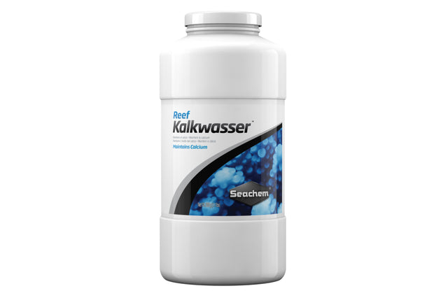 Reef Kalkwasser 500g by Seachem, a premium alkalinity supplement for optimal calcium in reef aquariums.