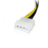 15cm LP4 to 8 Pin PCI Express power cable adapter for seamless GPU installation without PSU upgrade.