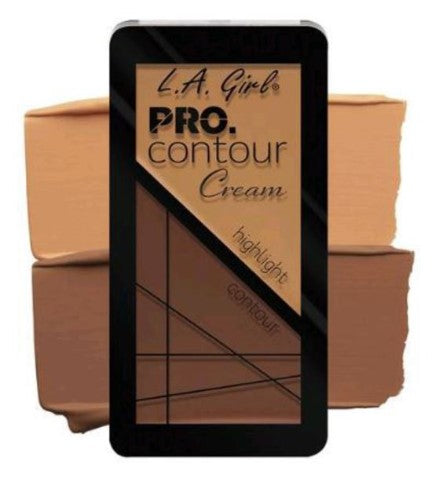 LA Girl Pro Contour Cream in Natural, featuring a buttery formula for effortless sculpting and a flawless, natural finish.