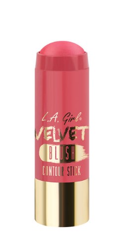 LA Girl Velvet Blush Stick in Plume, a hydrating blush with a soft finish for effortless contouring and versatile looks.