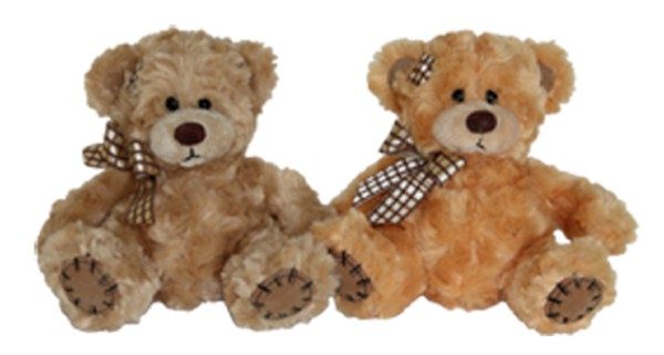 Two premium Teddytime Robbie Bears, soft and cuddly, perfect for children's playtime and bedtime comfort.
