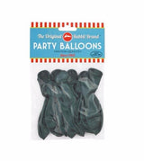 NZ Fern printed balloons, 27.5cm, pack of 8, perfect for celebrations and versatile for air or helium inflation.