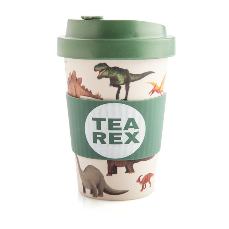 Eco to Go Bamboo Cup - Dino (140mm)