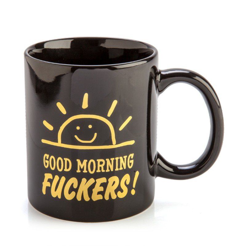 Rude Mug - Good Morning F*ckers (95mm)