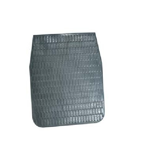 Large all-weather floor mat designed for high traffic, offers excellent grip, captures dirt, and enhances home safety.