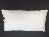 Luxurious 100% cotton microfibre pillow providing exceptional support, breathability, and comfort for a restful night's sleep.