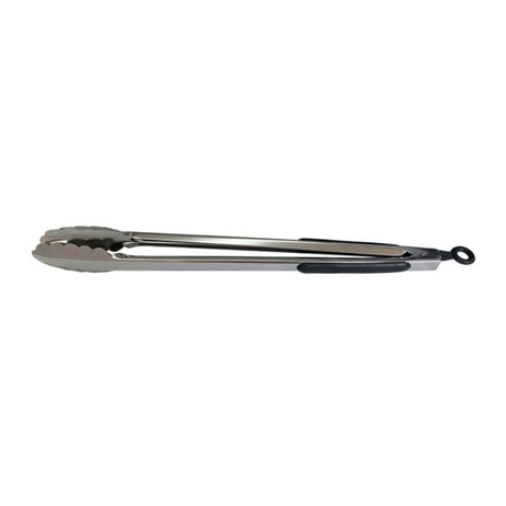 40cm kitchen tongs with non-slip rubber grip for secure handling of hot foods and easy serving in the kitchen.