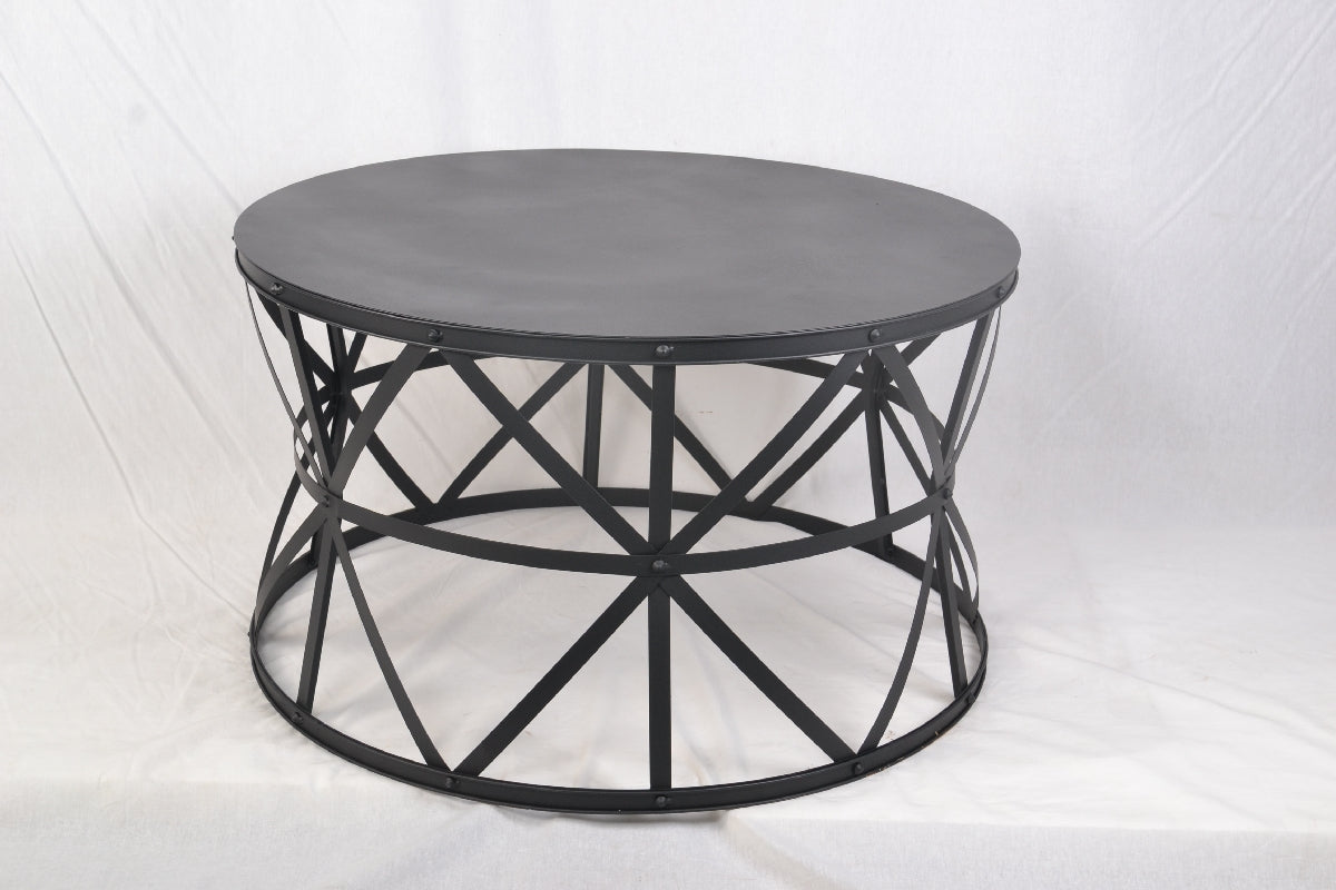 Stylish Lattice Coffee Table (80cm x 47cm) with unique design, perfect for enhancing modern living room decor.