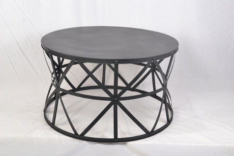 Stylish Lattice Coffee Table (80cm x 47cm) with unique design, perfect for enhancing modern living room decor.