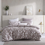 Super King Duvet Cover Set - Platinum Madison Latte