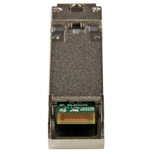 Cisco Meraki MA-SFP-10GB-LR SFP+ fiber module for 10GBASE-LR, delivering 10GbE over 10 km with LC connector.