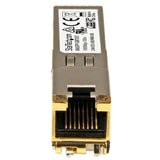 Cisco Meraki MA-SFP-1GB-TX compatible SFP copper module for 1 GbE connectivity over copper with RJ45, 100m range.