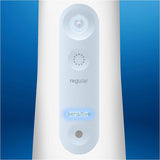 Braun Oral-B MDH20 Aquacare irrigator with Oxyjet Technology for deep gum care and customizable cleaning intensities.