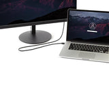 6 ft Mini DisplayPort to DisplayPort 1.2 cable, supports 4K resolution, features gold-plated connectors for reliable connections.