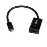 Mini DisplayPort to HDMI 4K Adapter enabling 4K video at 30Hz, compatible with various devices for seamless media connectivity.