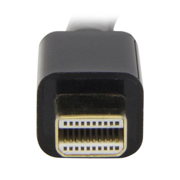 Mini DisplayPort to HDMI Converter Cable, 3 ft, supports 4K resolution for seamless connections to HDMI displays.