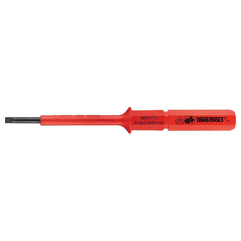 Teng 1000V Screwdriver Interchangeable 3mm Flat