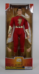 Mego 14" Shazam collectible figurine with comic-accurate details and 14 points of articulation for dynamic posing.