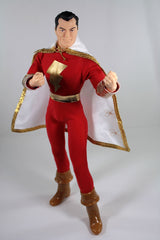 Mego 14" Shazam collectible figurine featuring comic-accurate details and 14 points of articulation for dynamic poses.