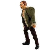 8-inch MEGO Hunchback of Notre Dame collectible figurine with 14 points of articulation and retro-style packaging.