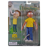 8-inch Morty Smith collectible figurine with detailed outfit and 26 articulation points, perfect for fans of Rick and Morty.