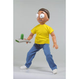 8" MEGO Morty Smith collectible figurine with detailed outfit and 26 articulation points, perfect for fans and collectors.