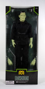 14" MEGO Frankenstein collectible figurine featuring screen-accurate details and 14 points of articulation for dynamic posing.