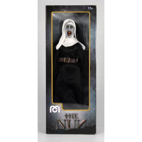 MEGO THE NUN HNF 8-inch collectible figurine with 26 points of articulation and a detailed fabric outfit in retro packaging.