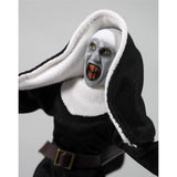 MEGO THE NUN HNF collectible figurine, 8 inches tall, features detailed fabric outfit and 26 articulation points for dynamic poses.